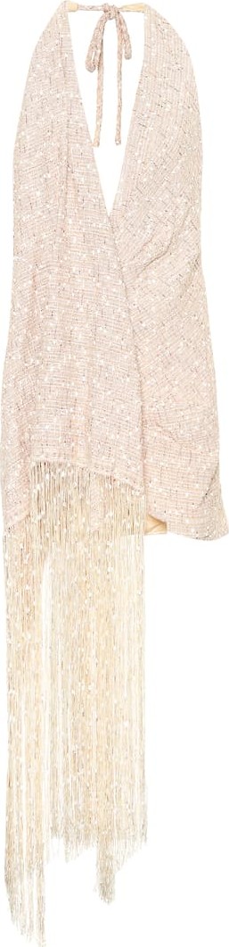 Jacquemus La Robe Valoria woven minidress