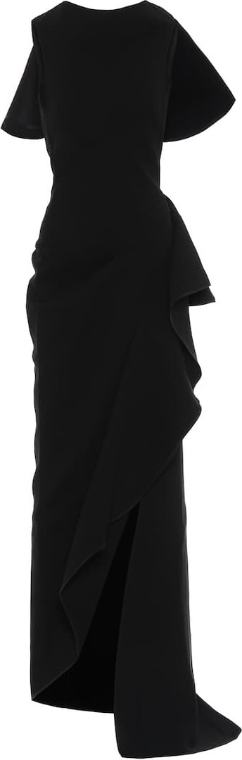 Maticevski Asymmetric crêpe dress