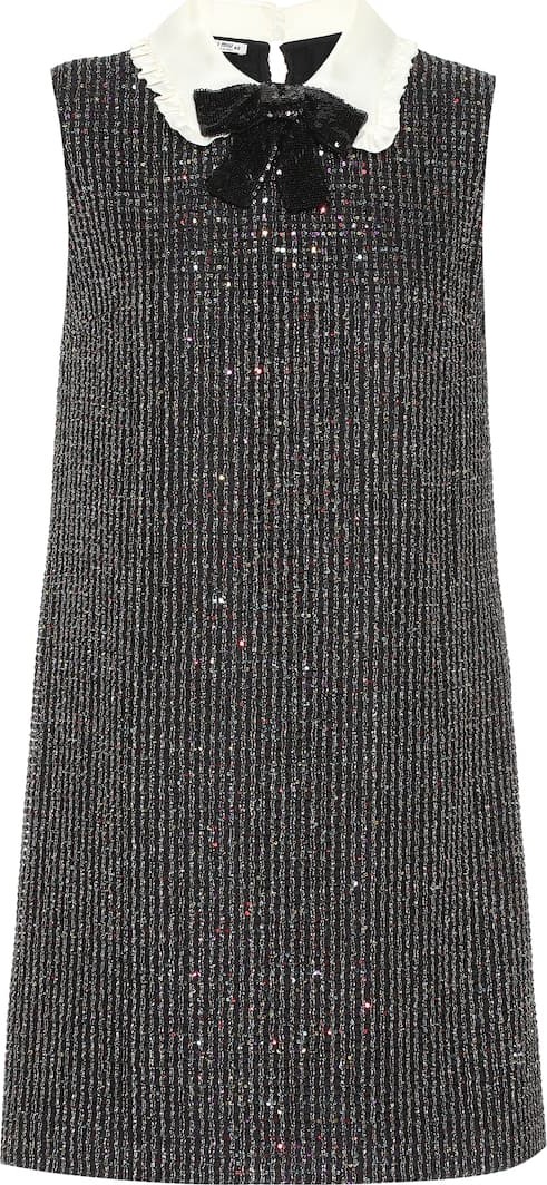 Miu Miu Sequined minidress