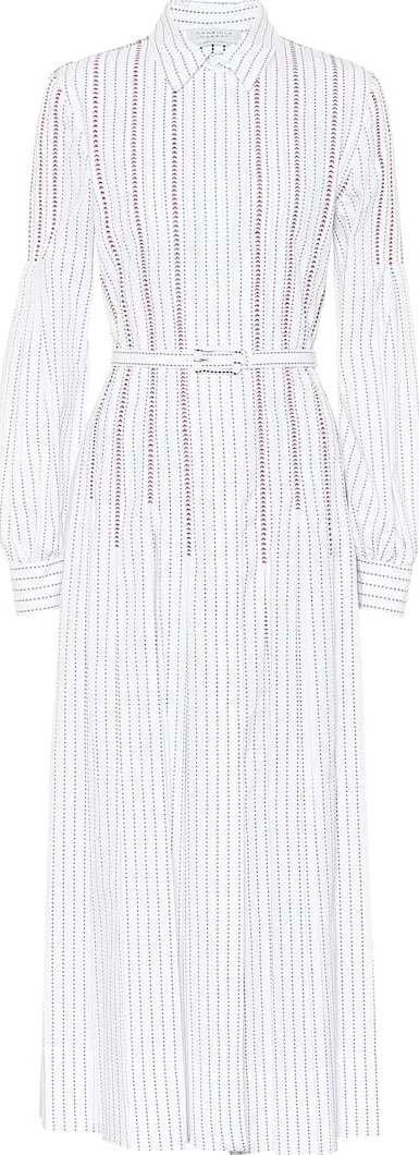 Gabriela Hearst Chelsea cotton shirt dress