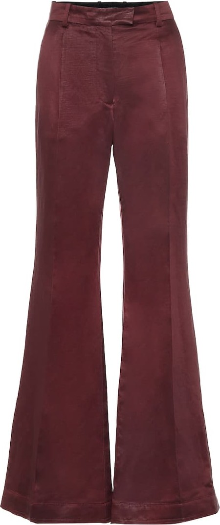 Joseph Tana linen-blend flared pants