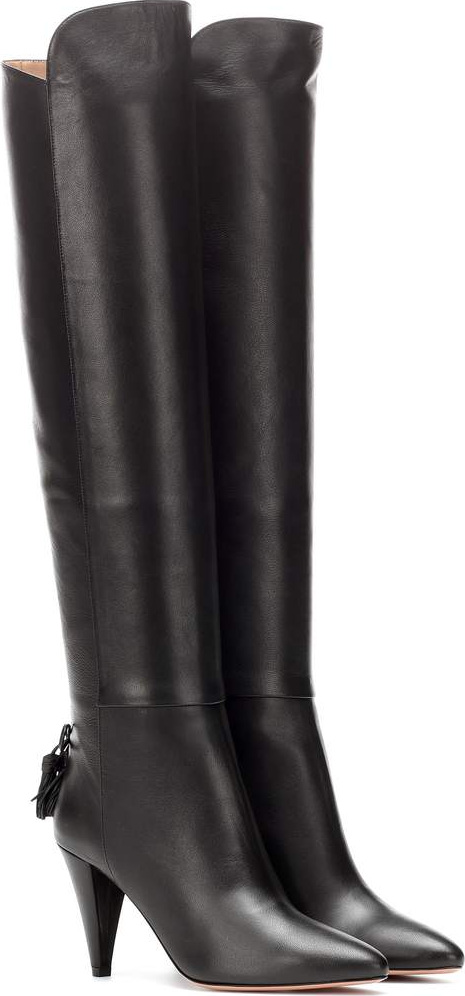 Aquazzura Knee-high leather boots