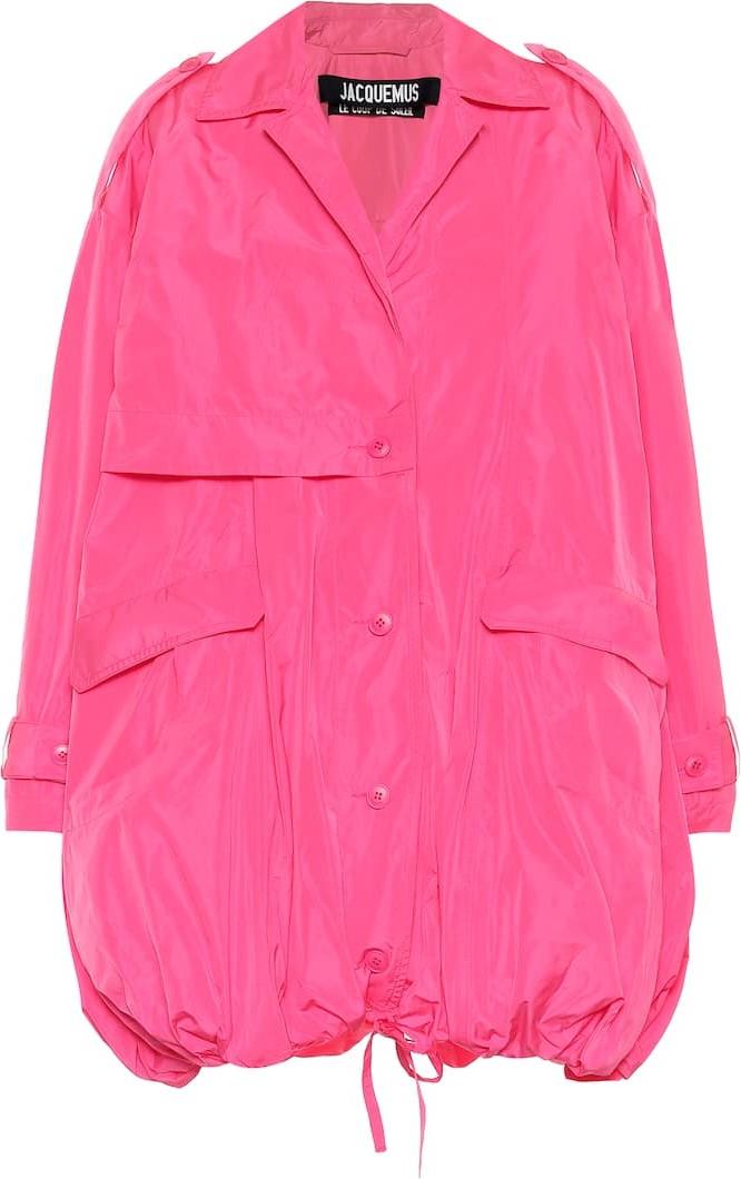 Jacquemus La Parka Ouro taffeta coat