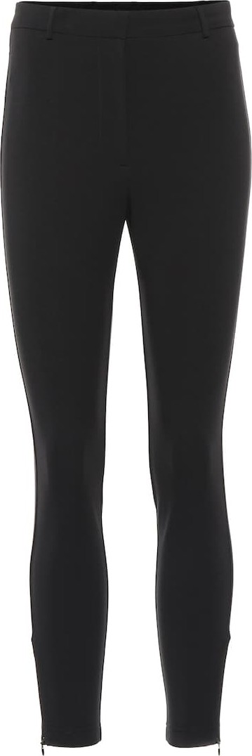 Burberry London England High-rise crêpe skinny pants