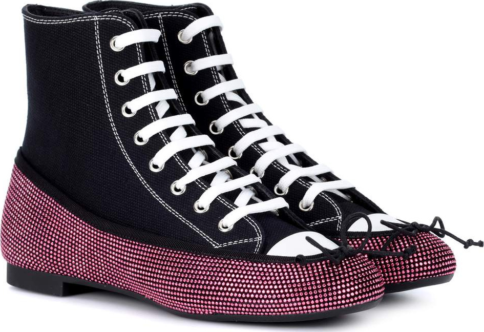 Marco De Vincenzo High-top sneaker ballet flats