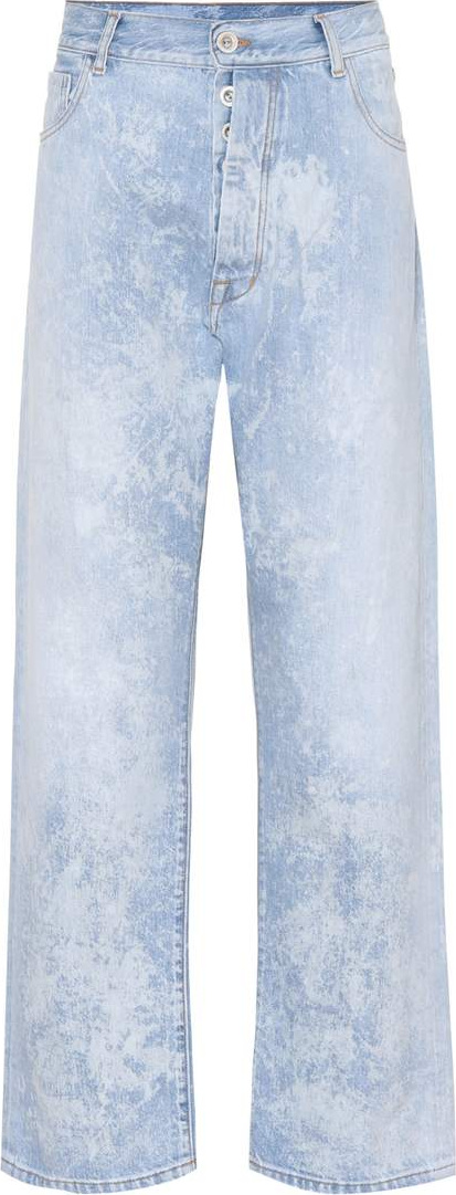 Unravel Mottle wide-leg jeans