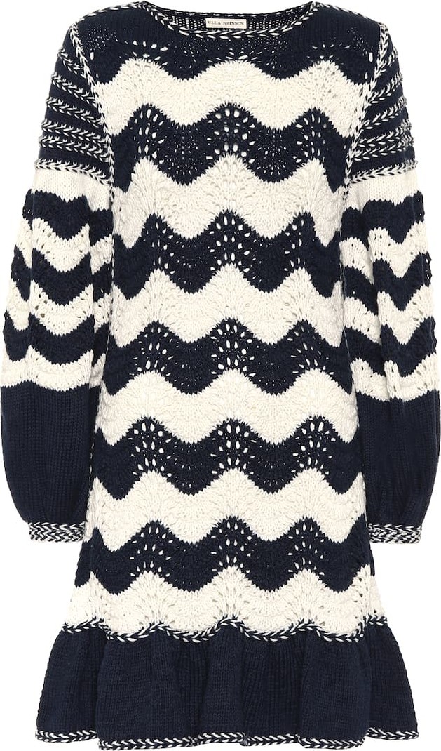 Ulla Johnson Fiorella cotton and wool minidress