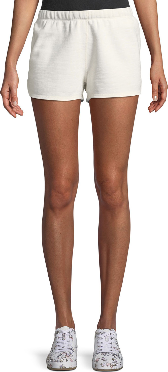 Rag & Bone Rocky Raw-Edge Cotton Shorts