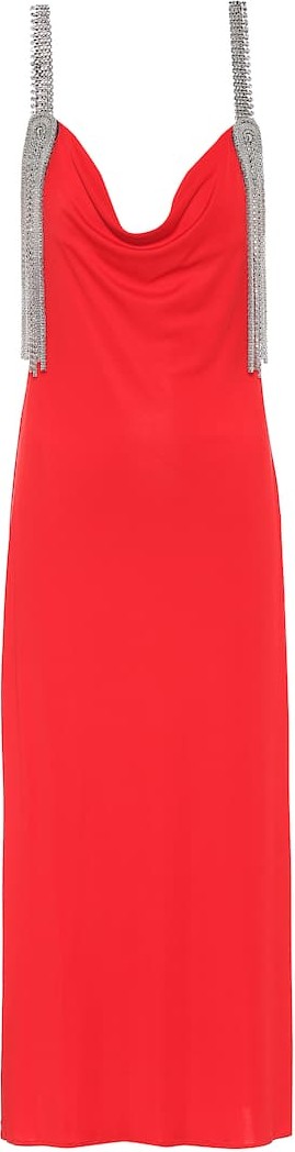 Christopher Kane Embellished technical-jersey dress