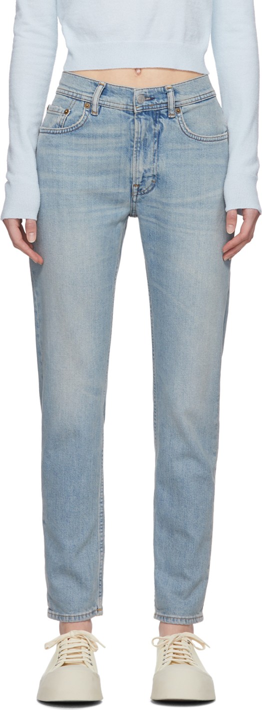 Acne Studios Blue Blå Konst Melk Jeans