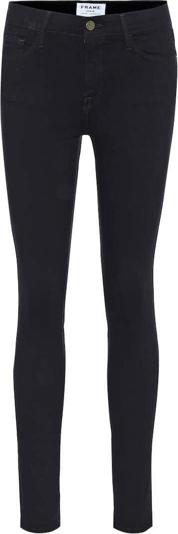 FRAME DENIM Le Color mid-rise skinny jeans