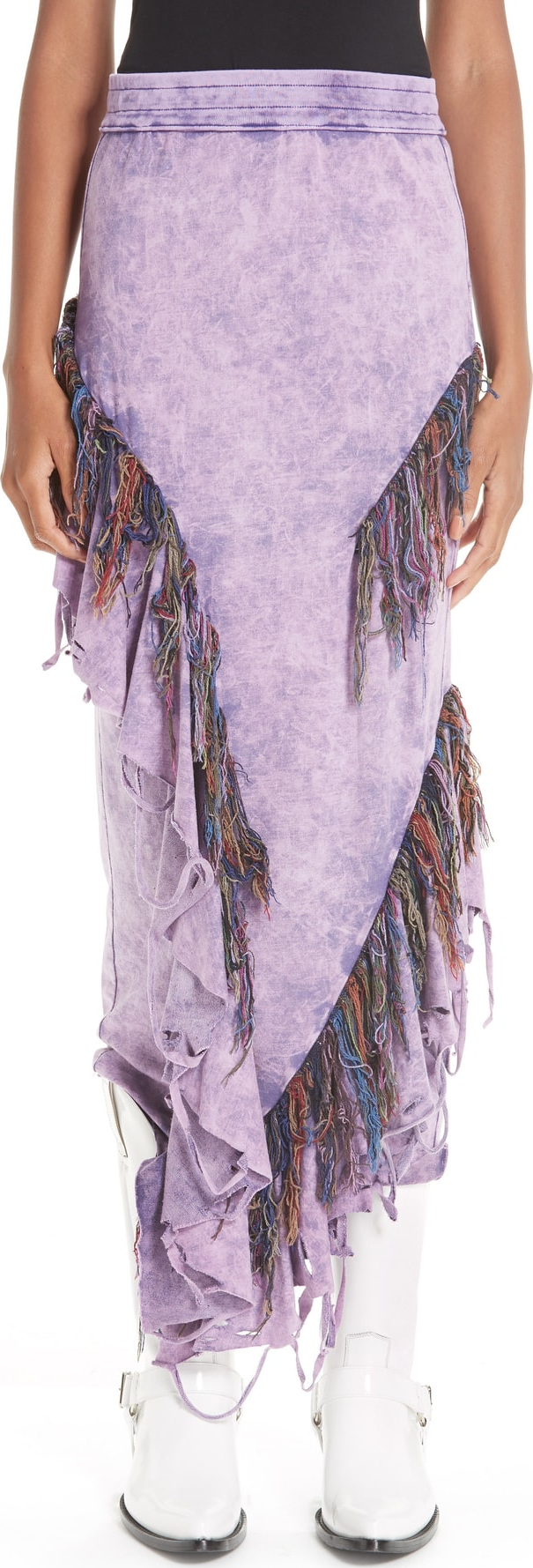 Alchemist Anna Ikat Fringe Skirt