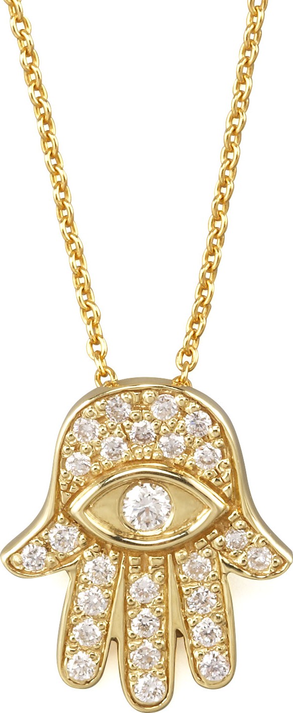 Roberto Coin Gold Hamsa Pendant Necklace