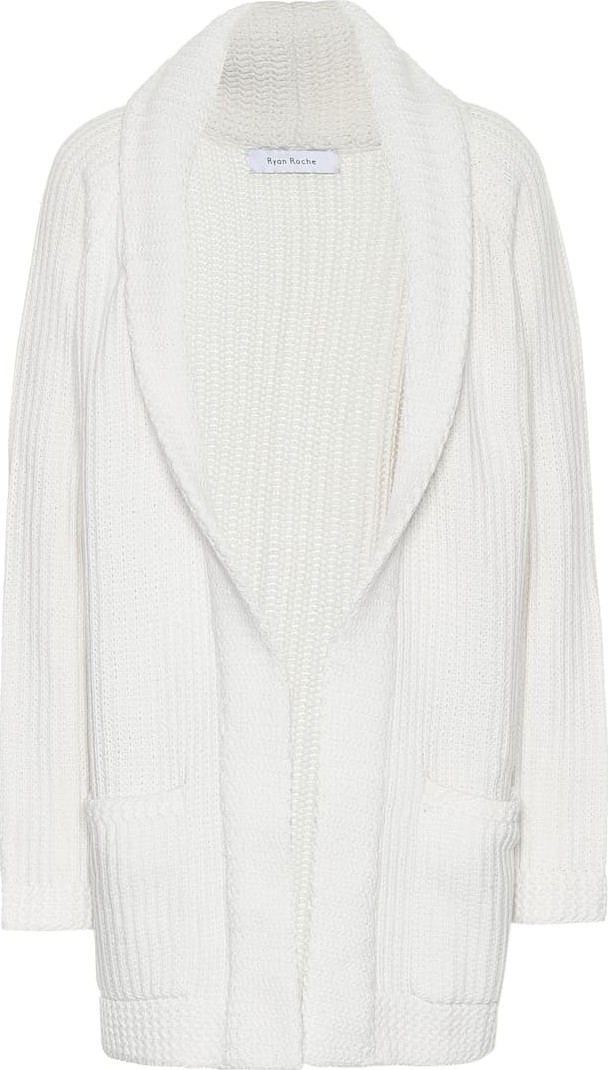 Ryan Roche Wool and cashmere cardigan