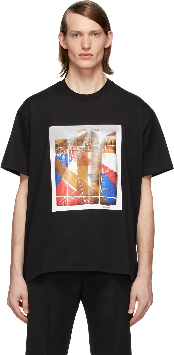 Burberry London England Black Styler T-Shirt