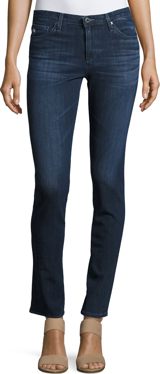 AG Jeans The Prima Contour 360 Mid-Rise Cigarette Jeans