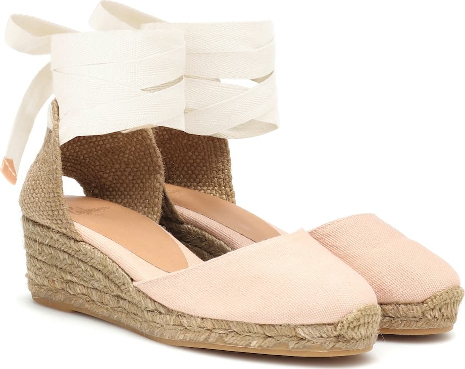 Castaner Carina canvas wedge espadrilles