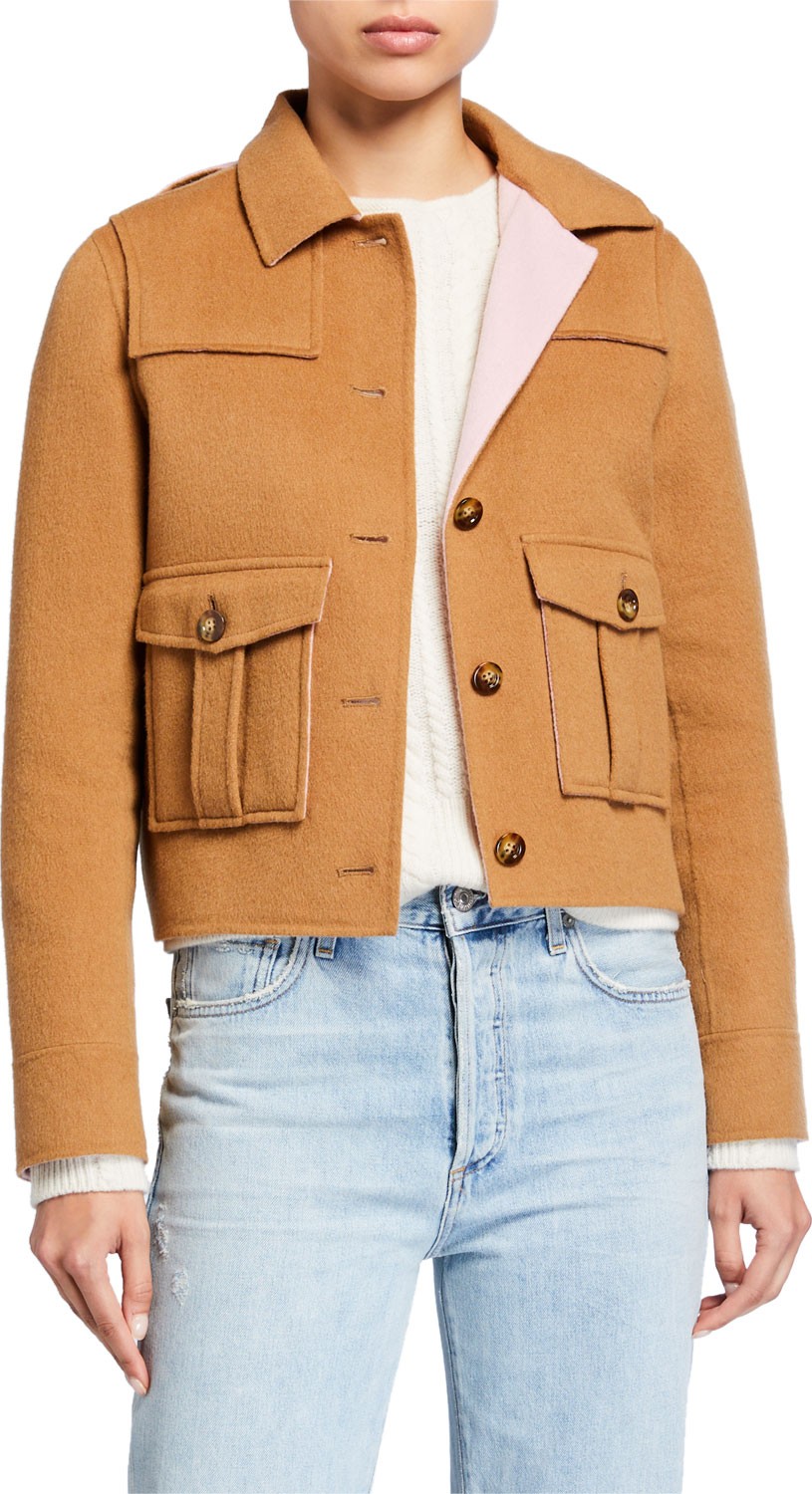 Veronica Beard Warren Cropped Jacket