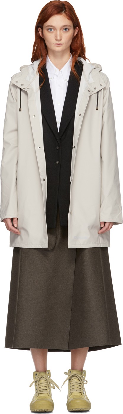 Stutterheim Off-White Stockholm Lightweight Raincoat