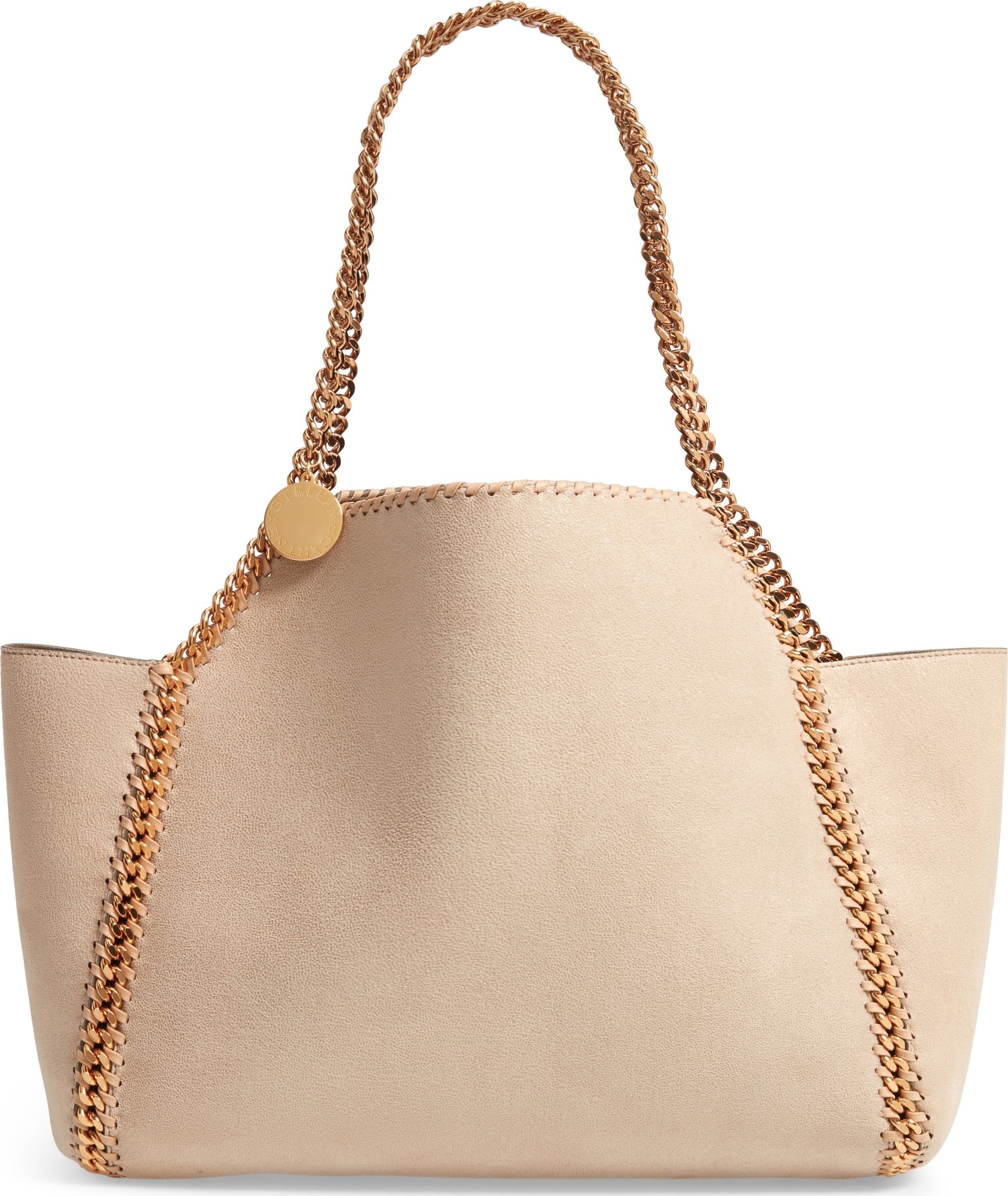 Stella McCartney Shaggy Deer Reversible Faux Leather Tote