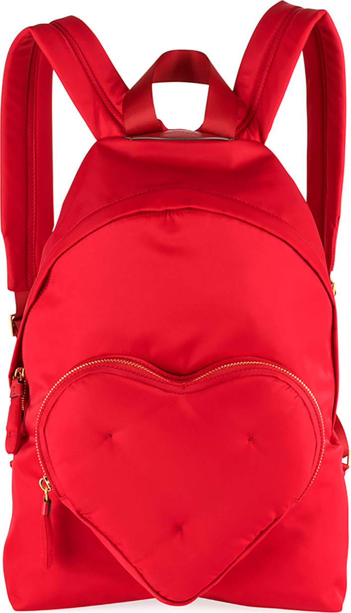 Anya Hindmarch Chubby Heart Nylon Backpack