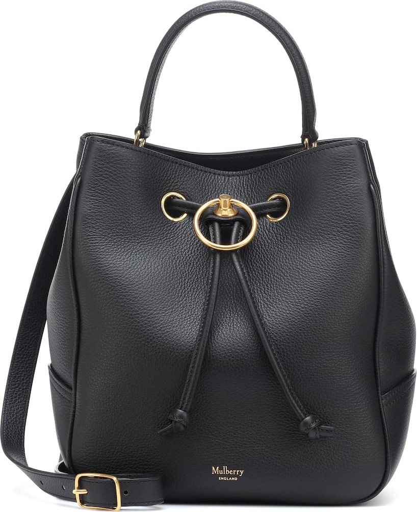Mulberry Hampstead leather bucket bag
