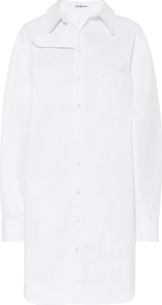 Balenciaga Cotton-poplin dress