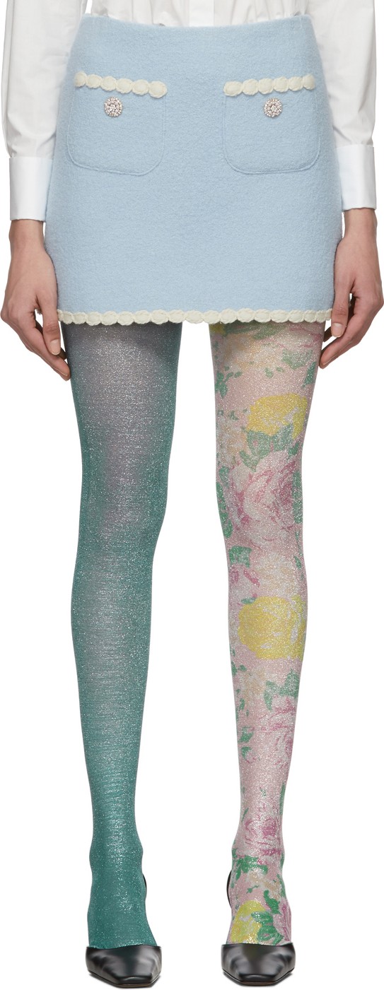 MARC JACOBS Blue 'The Tweed' Skirt