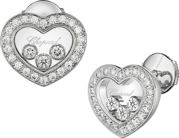 Chopard Happy Diamonds Icon Heart Earrings