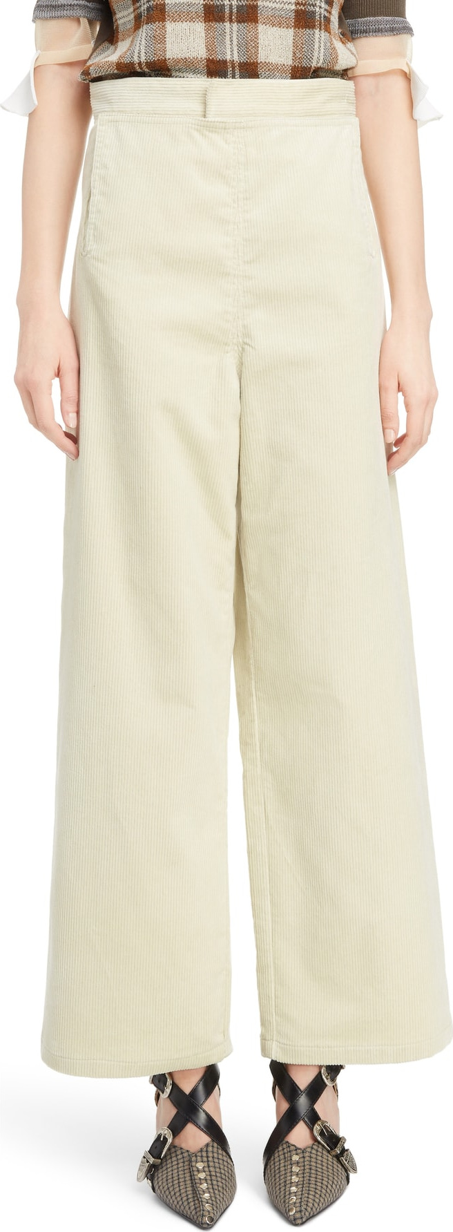 Toga Marine Wide Leg Corduroy Pants