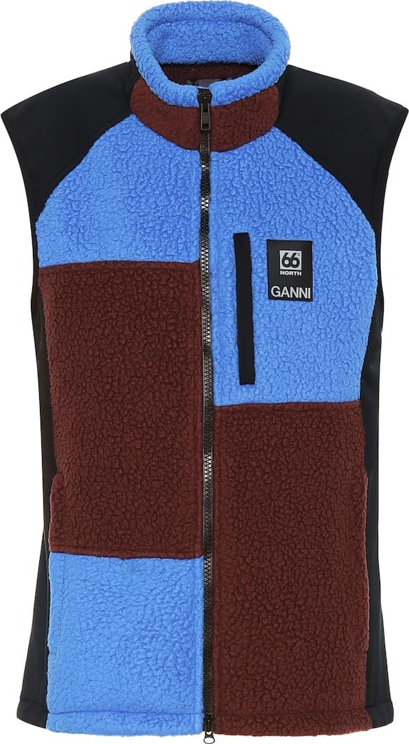 Ganni x 66° North shearling vest