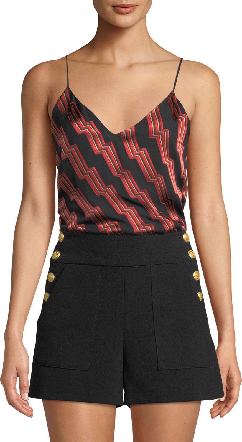 Alice + Olivia Contessa V-Neck Cami