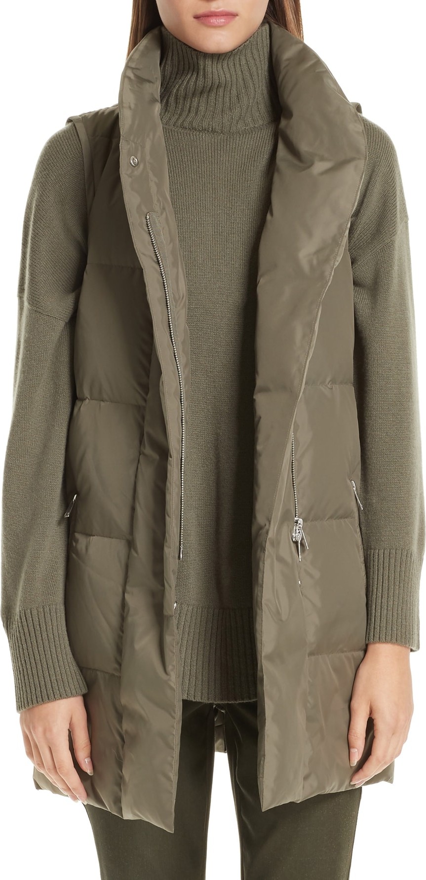 Lafayette 148 New York Adora Alpine Outerwear Down Vest