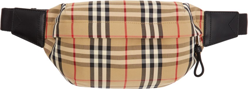 Burberry London England Beige Medium Sonny Belt Bag