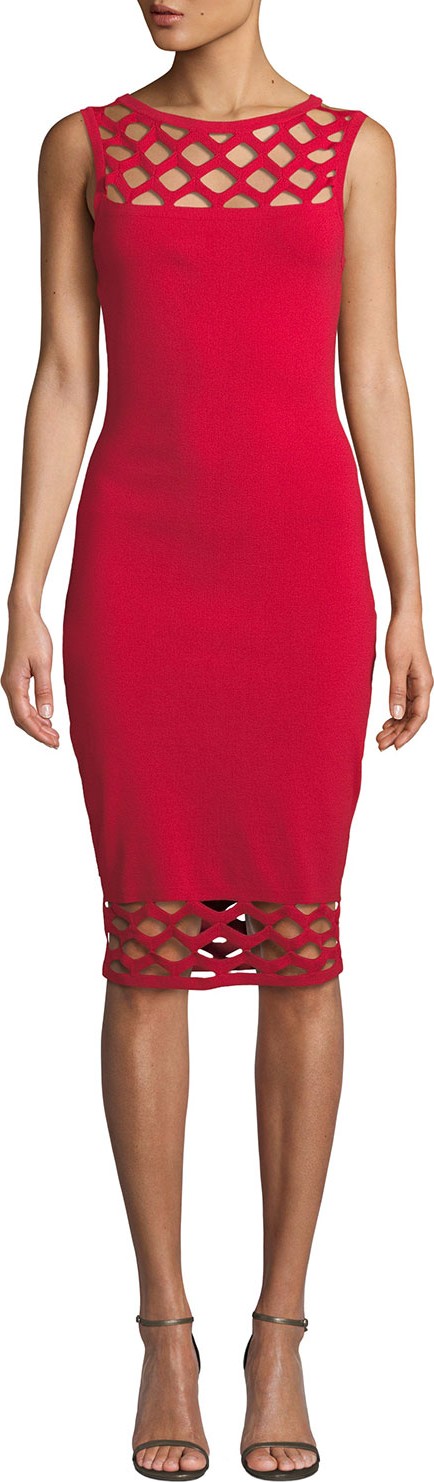 Bailey 44 Shake Your Groove Thing Cutout Sweater Dress