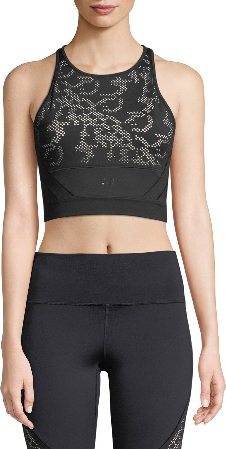Under Armour Signature Lace Performance Crop Top