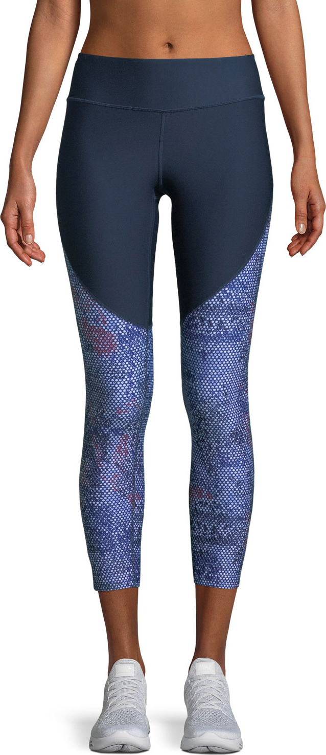 Under Armour Vanish-Print Cropped High-Rise Leggings