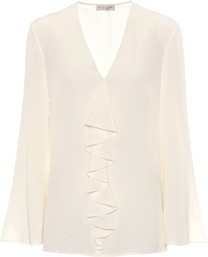 Etro Silk-crêpe blouse