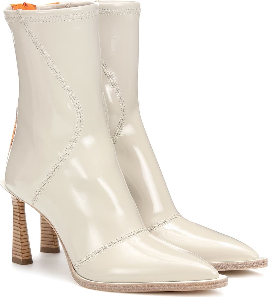 Fendi FFrame neoprene ankle boots