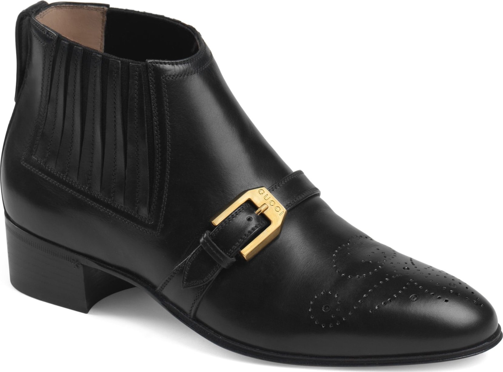 Gucci Worsh Buckle Bootie