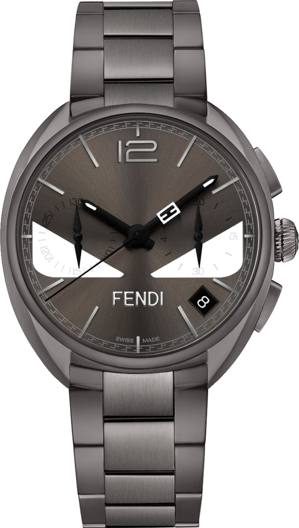 Fendi Momento Bug Chronograph Bracelet Watch, 40mm