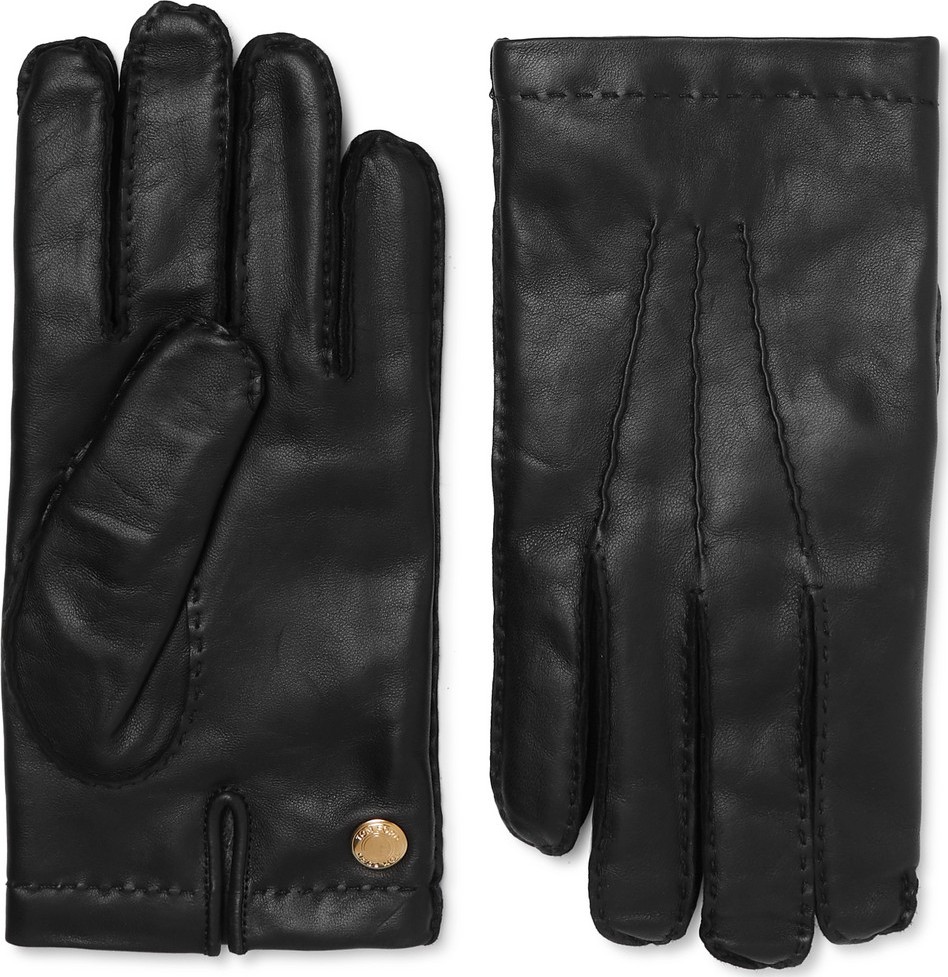 TOM FORD Cashmere-Lined Leather Gloves