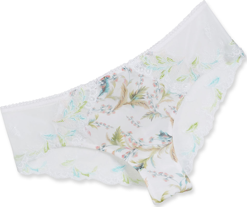 Lise Charmel Aura Tropical Lace-Trim Boyshorts