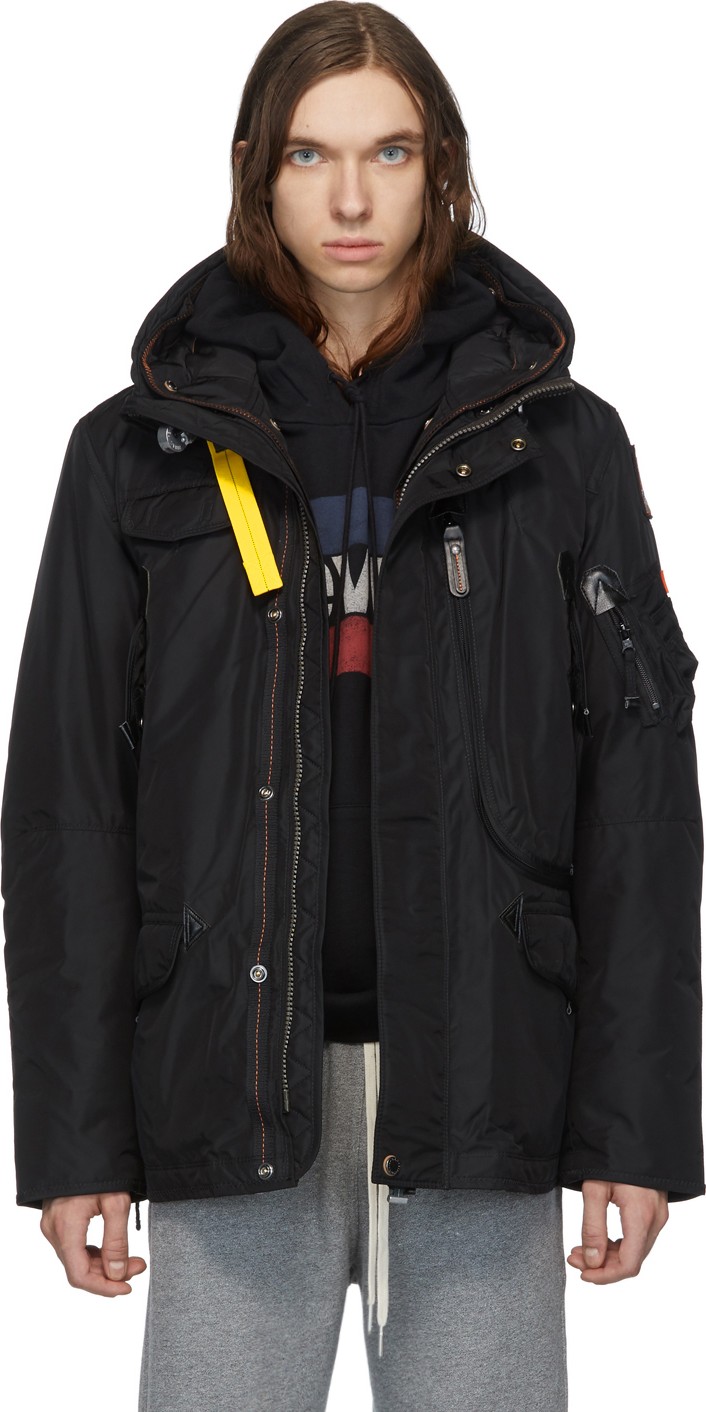 Parajumpers Black Masterpiece Base-M Down Jacket