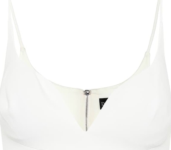David Koma Crêpe bralette