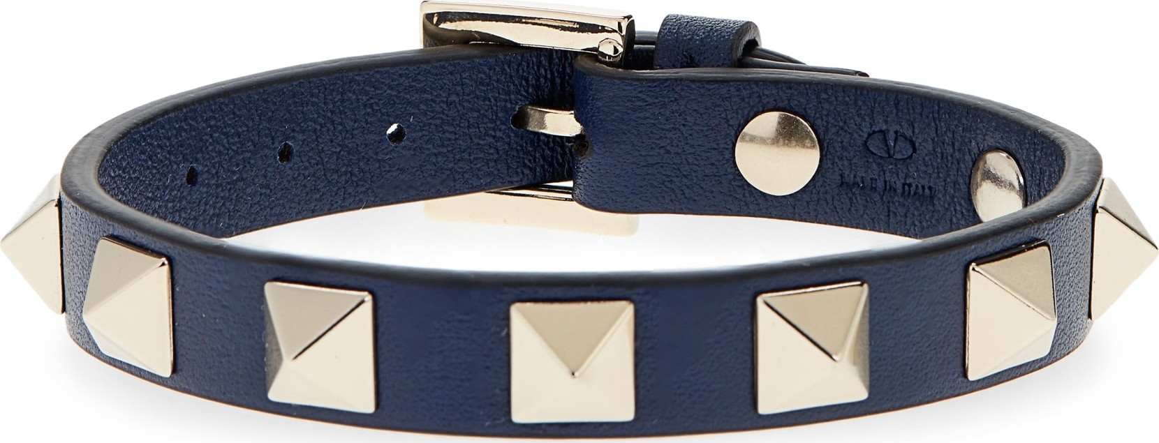 Valentino Rockstud Small Leather Bracelet