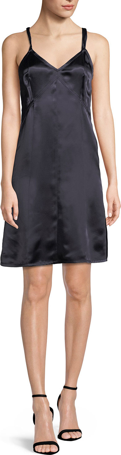 Helmut Lang V-Neck Mini Slip Dress