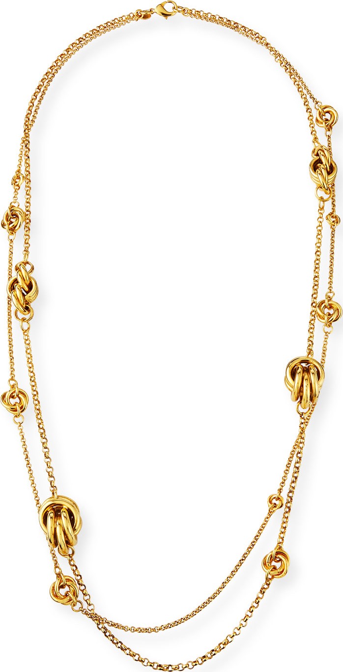 Jose & Maria Barrera Knotted 2-Strand Necklace