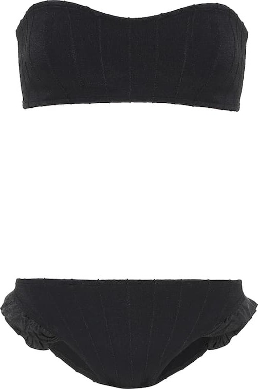 Hunza G Twosret bandeau bikini