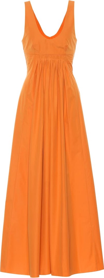 Three Graces London Laurette cotton maxi dress
